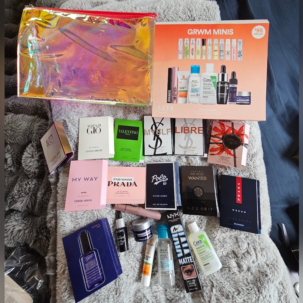 Perfume & skincare samples